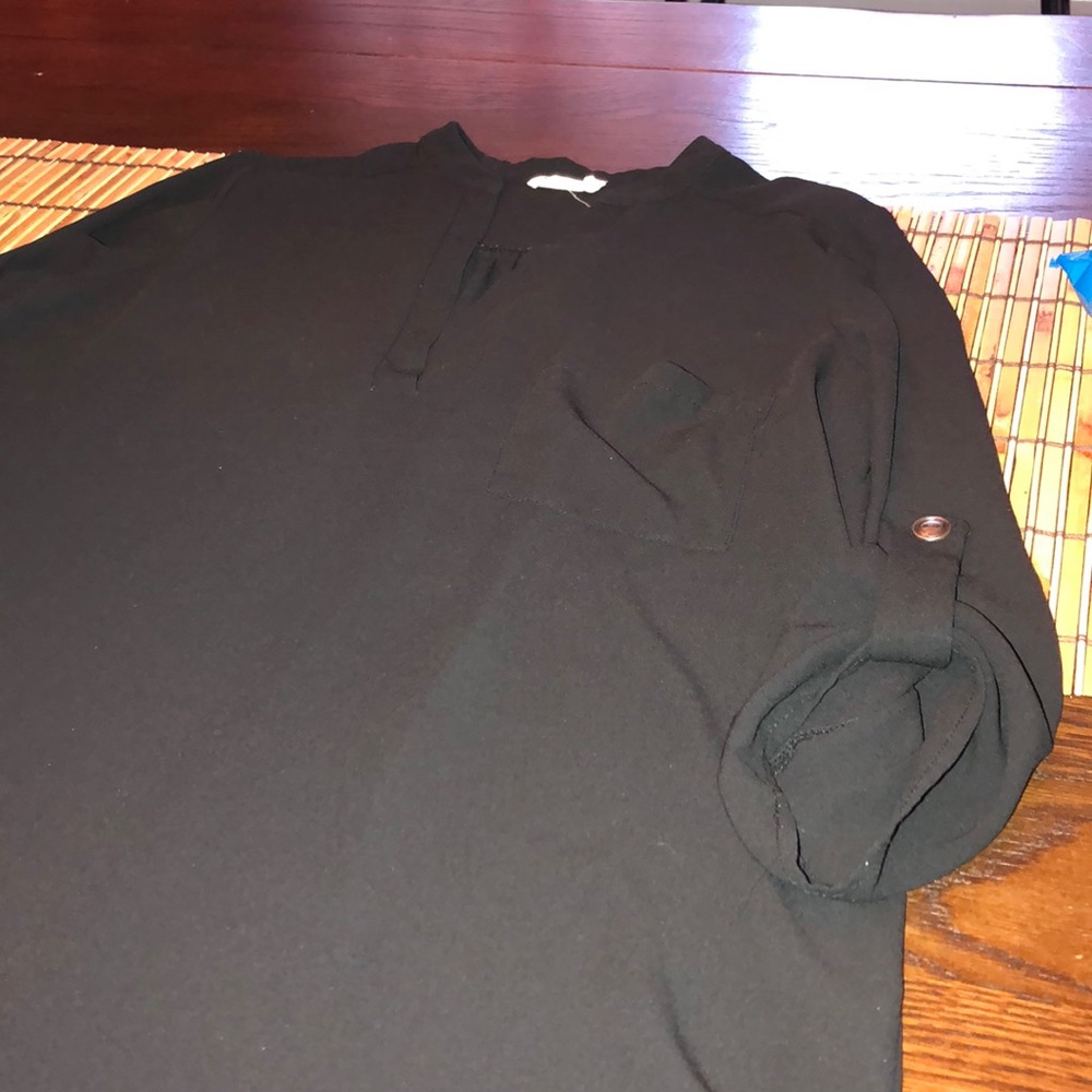 Black Long blouse